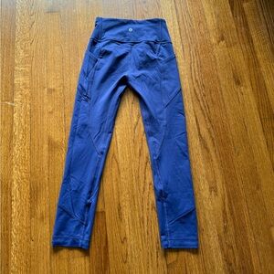 Lululemon blue capris